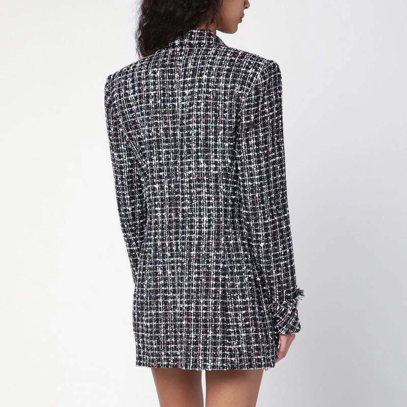 Balmain Single-breasted tweed blazer dress 3