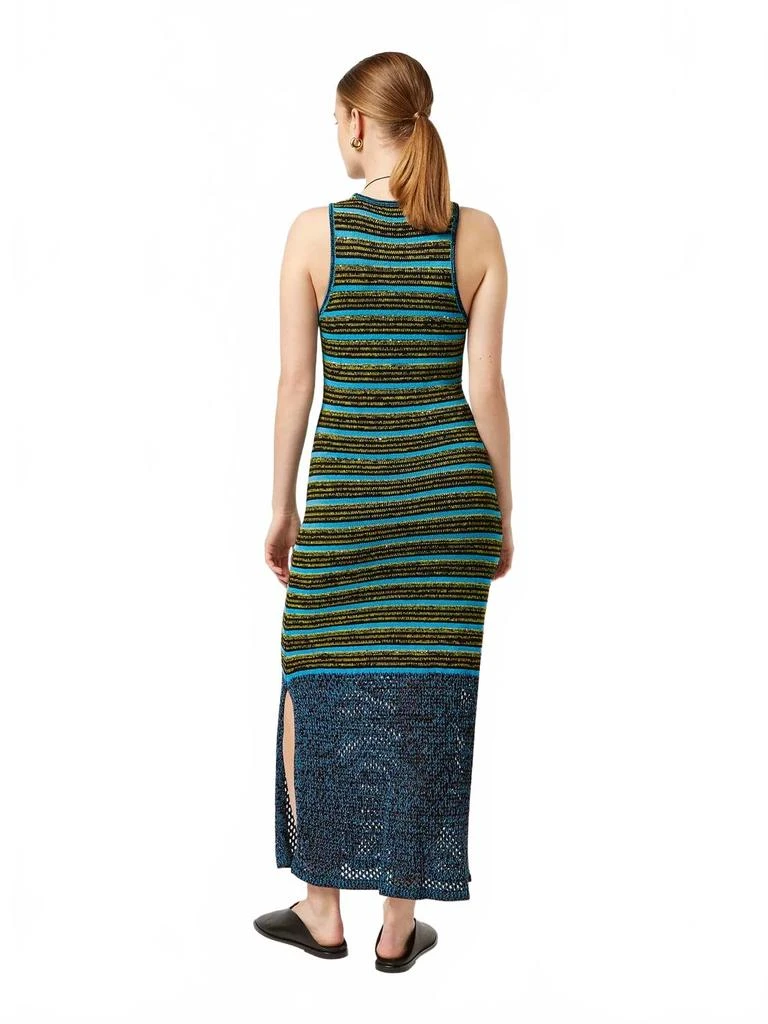 v neck cable knit sweater dress English Factory main image 1