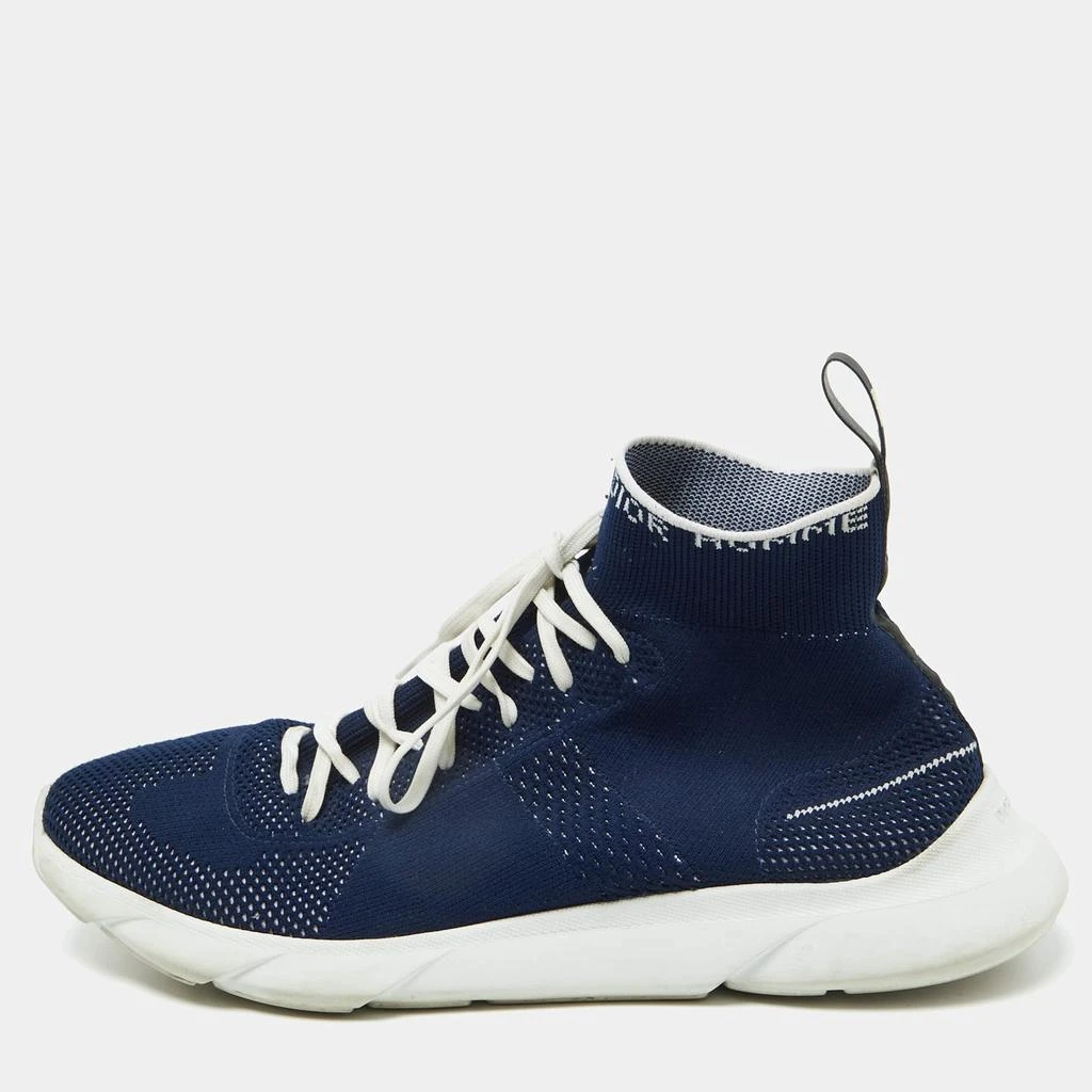 Dior Dior Homme Blue Knit Fabric B21 Sock Sneakers Size 41 1