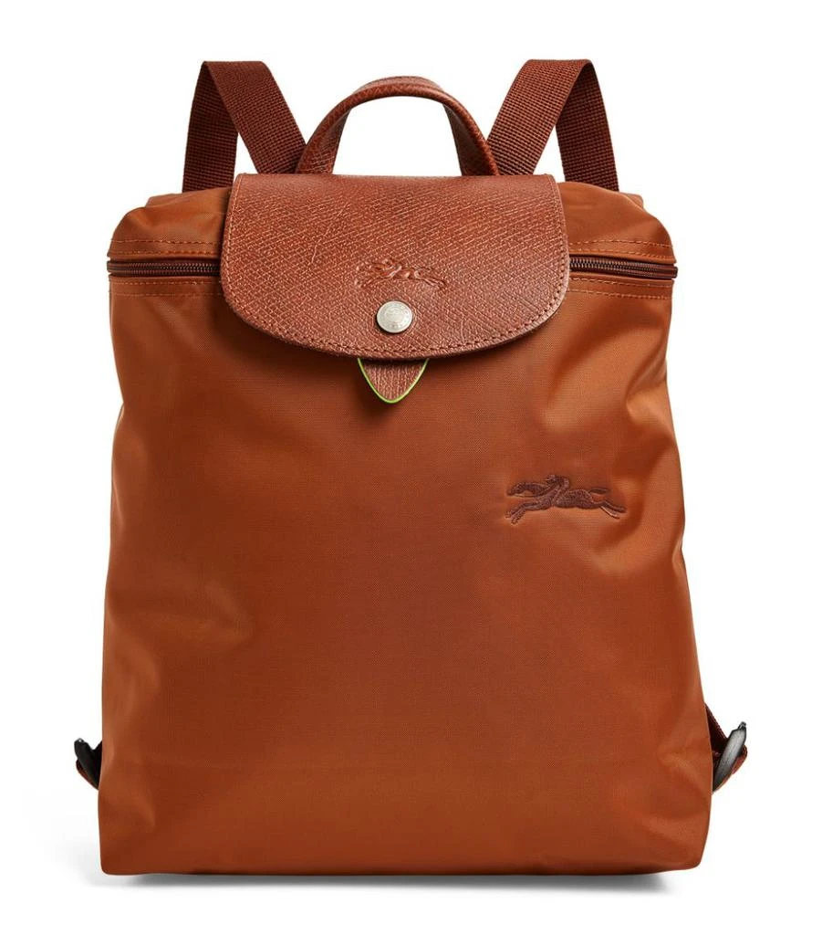 Longchamp Medium Le Pliage Green Backpack - Backpacks  display picture 1