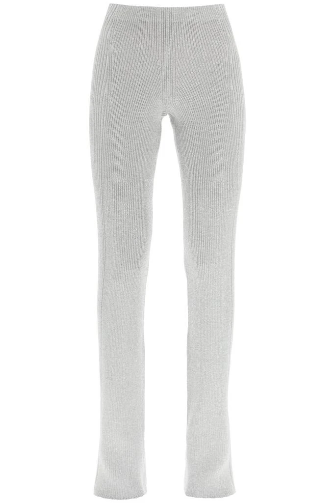 Dion Lee Dion Lee Ribbed-Knit Flared Trousers 1