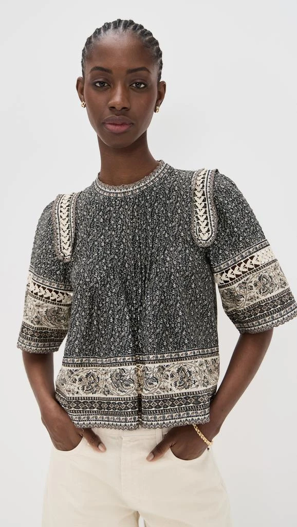 Sea Palma Print Top 1