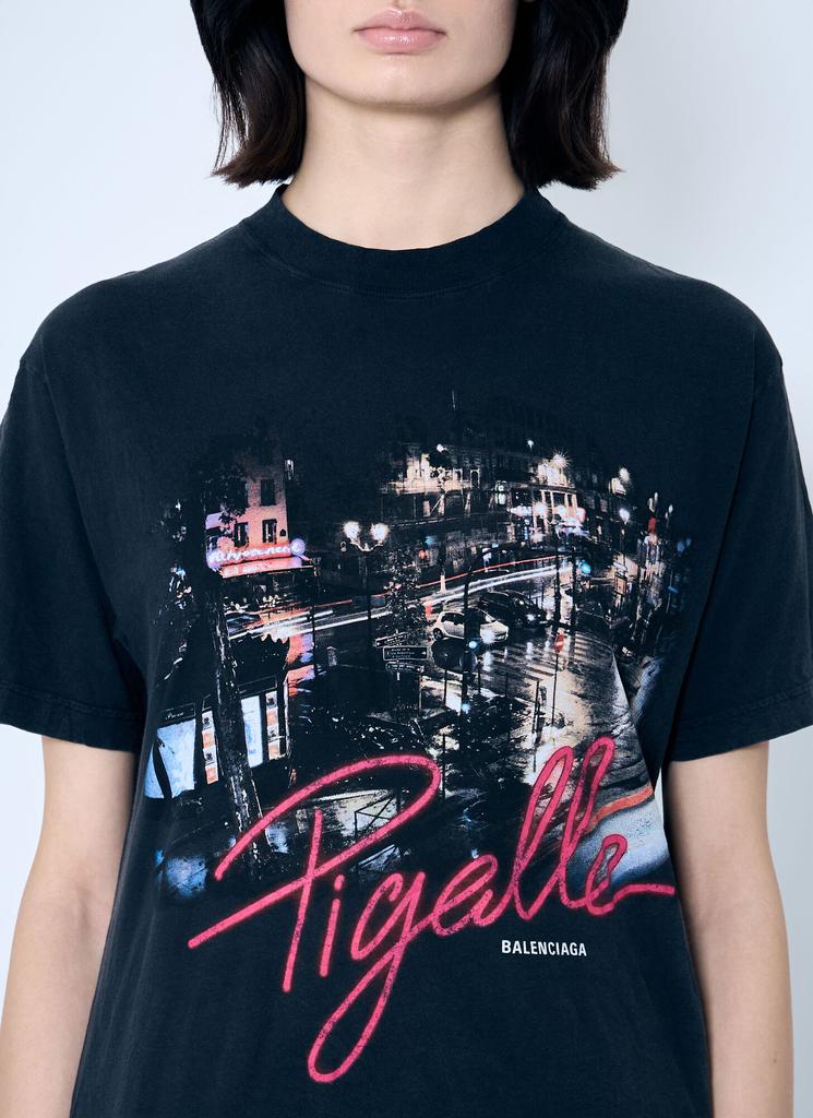 【関税＆送料込み】Balenciaga Pigalle T-Shirt Balenciaga Pigalle T-shirt | Black | FARFETCH