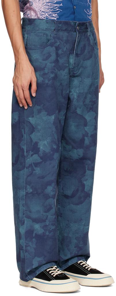 Double Rainbouu Blue Recovery Jeans