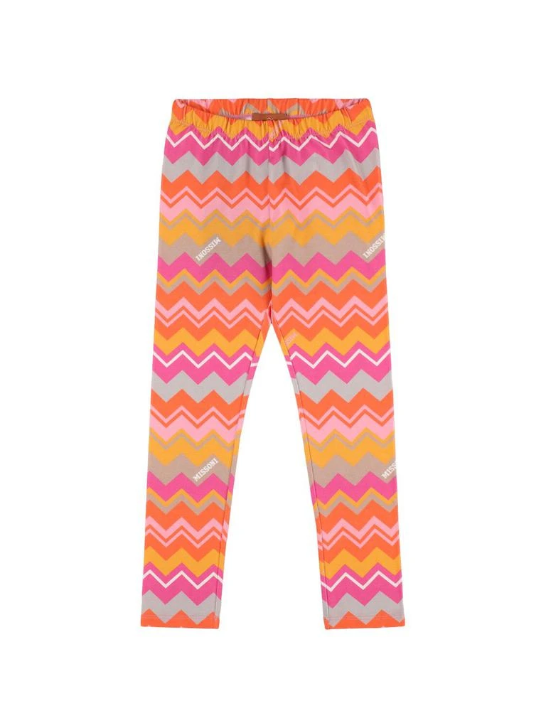 Missoni Printed Stretch Cotton Jersey Leggings 1