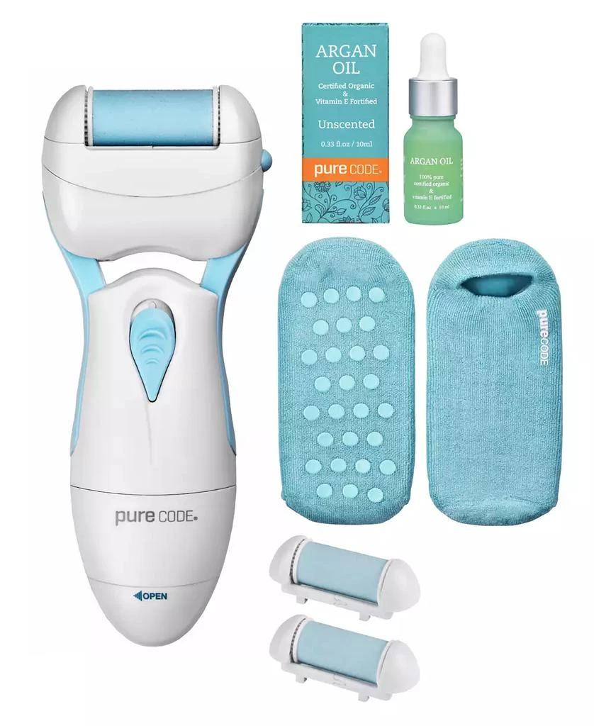 Macy's 3 Step Pedicare with Unscented Argan Oil Set, Socks 6-9, 4 Piece, Created For Macy's 1