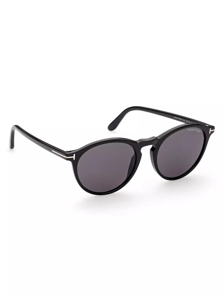 Tom Ford Aurele 52MM Round Sunglasses 8