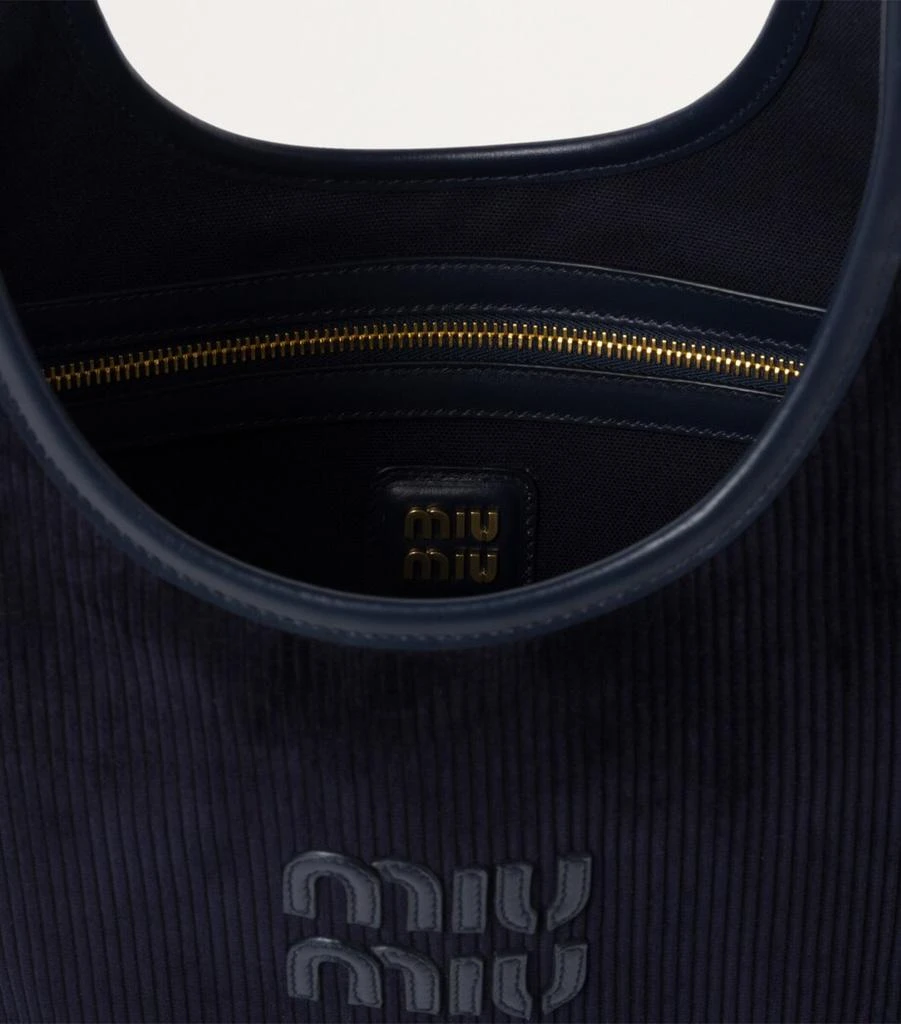 Miu Miu Corduroy Ivy Tote Bag 5