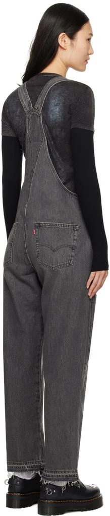 Levi's Black  Vintage Denim Overalls 3