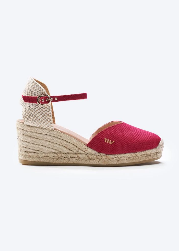 Viscata Reus Limited Edition Canvas Espadrille Wedges 7