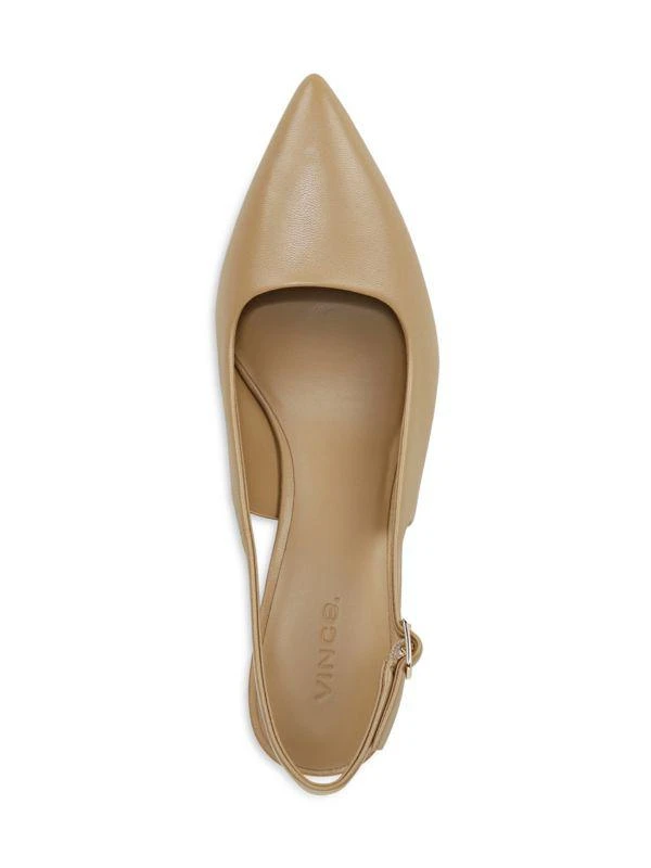 Vince Pandora-B Leather Slingback Pumps 4