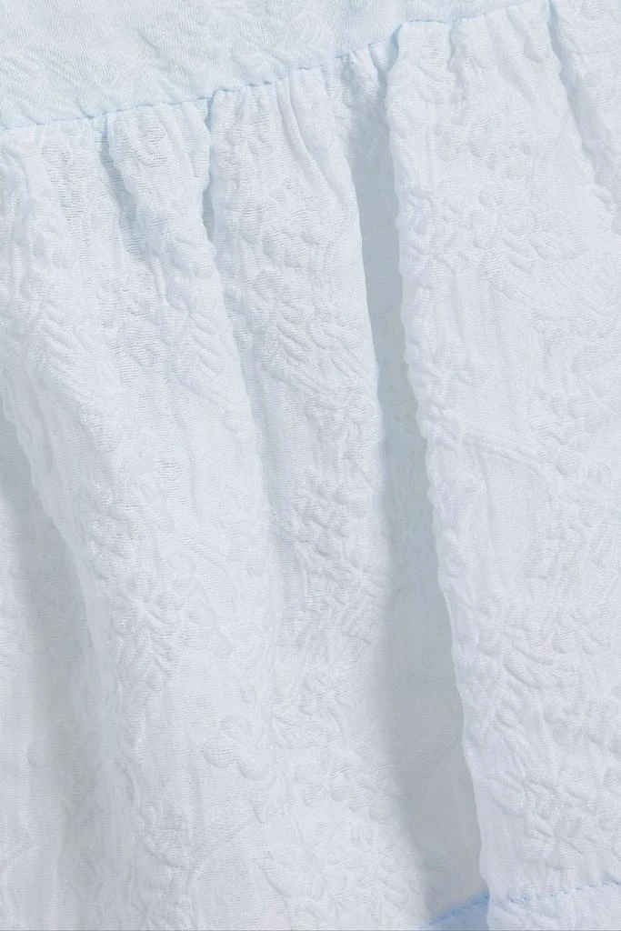 Simone Rocha Ruffled cloqué mini skirt 4