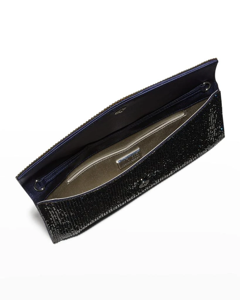 Judith Leiber Envelope Beaded Clutch Bag 6