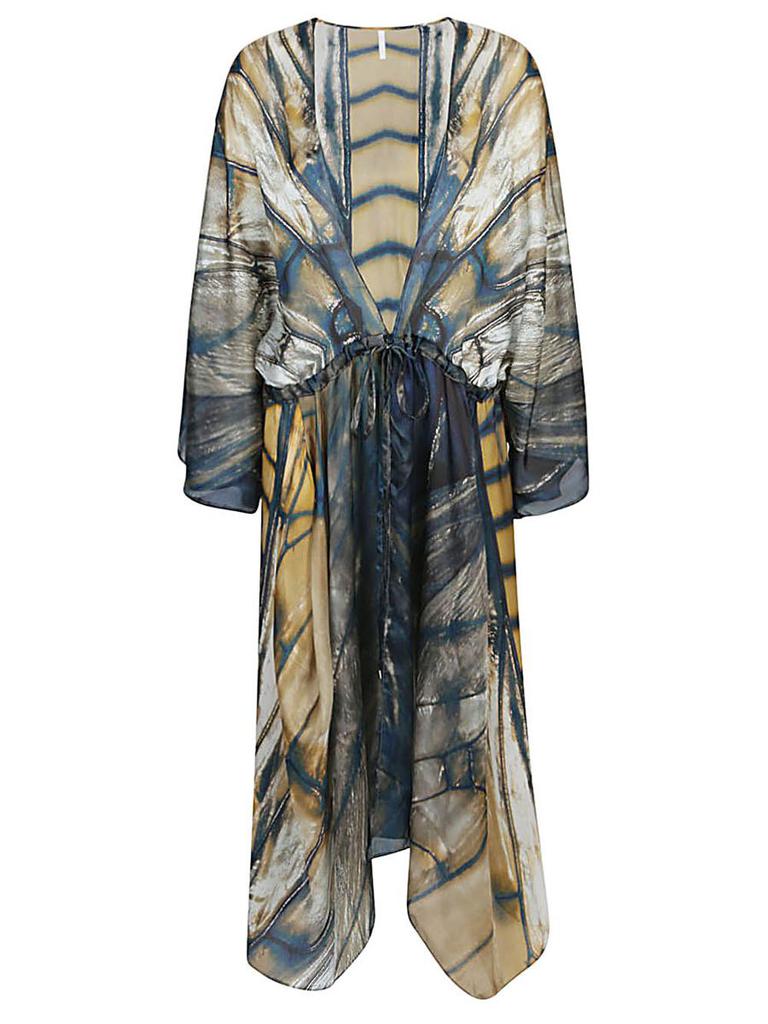 Mona Swims Mona Swims Silk Beach Cover-Up Kimono