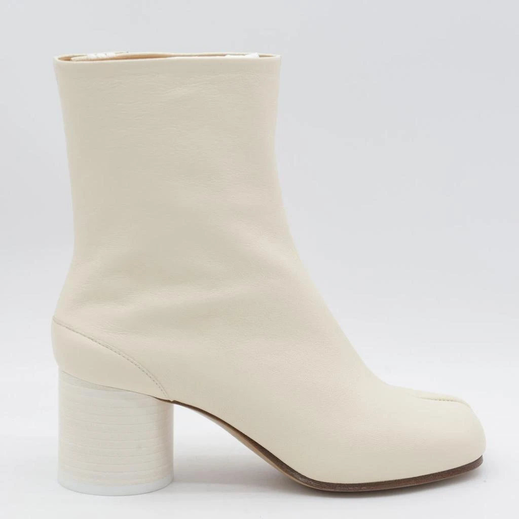 MAISON MARGIELA Maison Margiela White Leather Boots 1