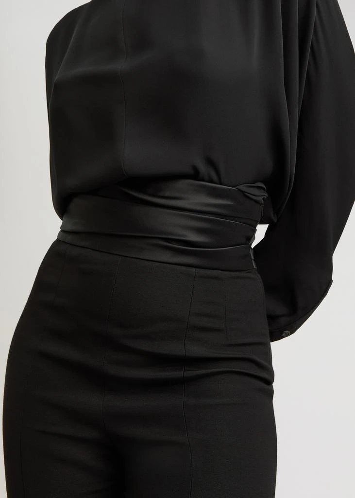 Khaite Lenro slim-leg woven trousers 5