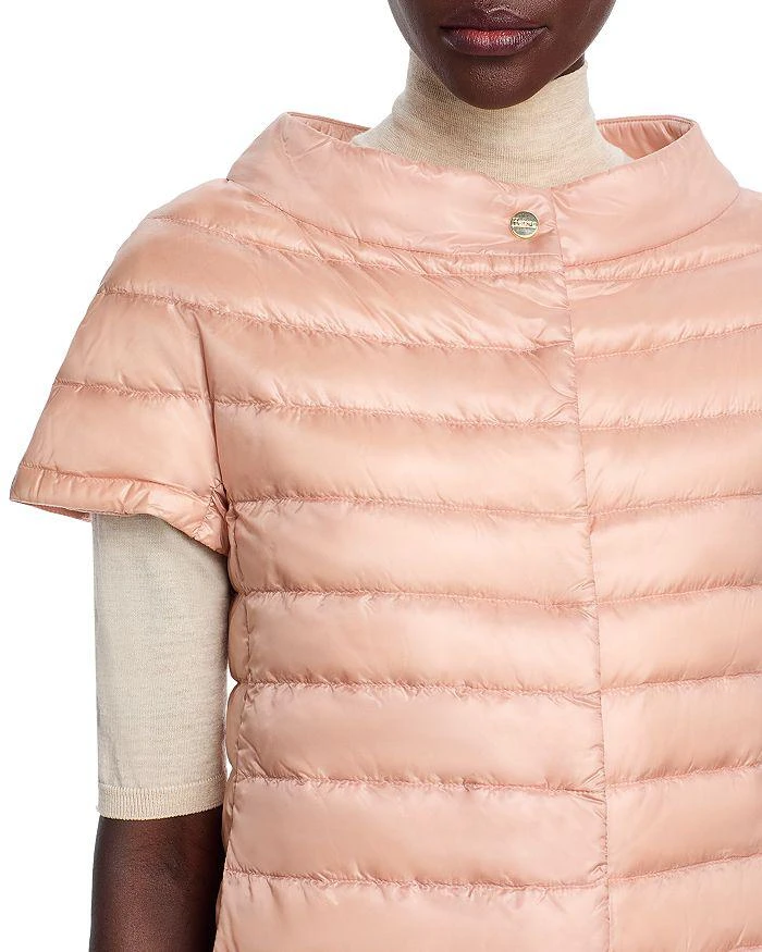 Herno Iconico Greta Cap Sleeve Puffer Coat 5