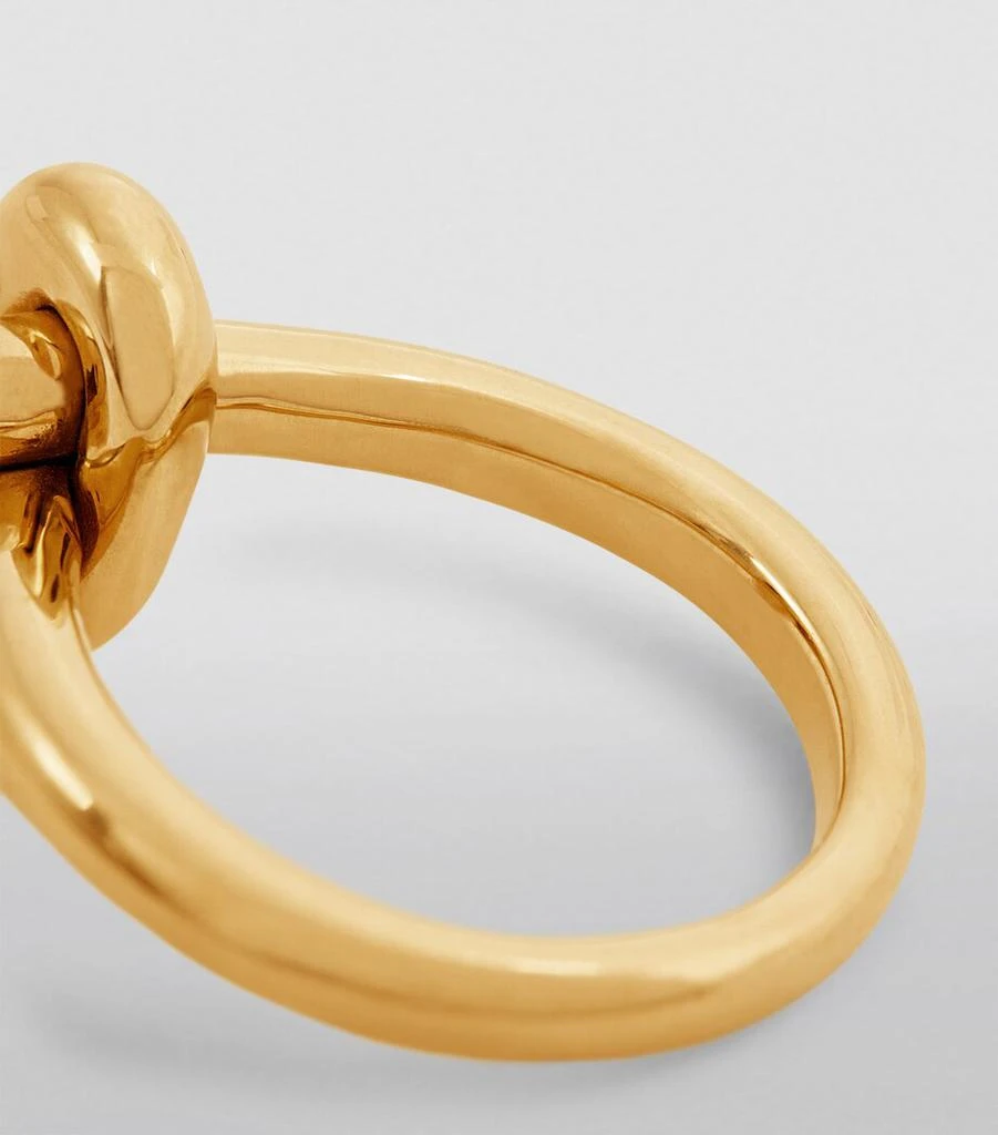 Engelbert Yellow Gold Absolutely Tight Knot Ring 6