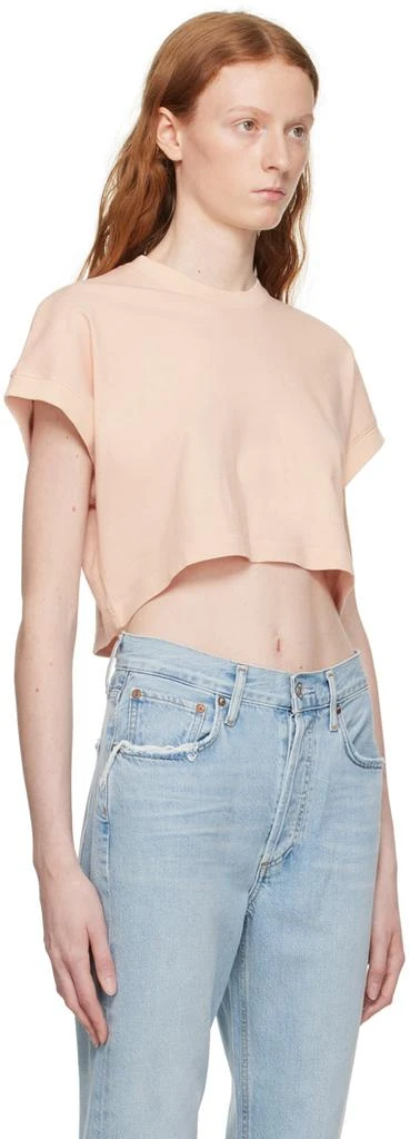 AGOLDE Pink Aiden T-Shirt 2