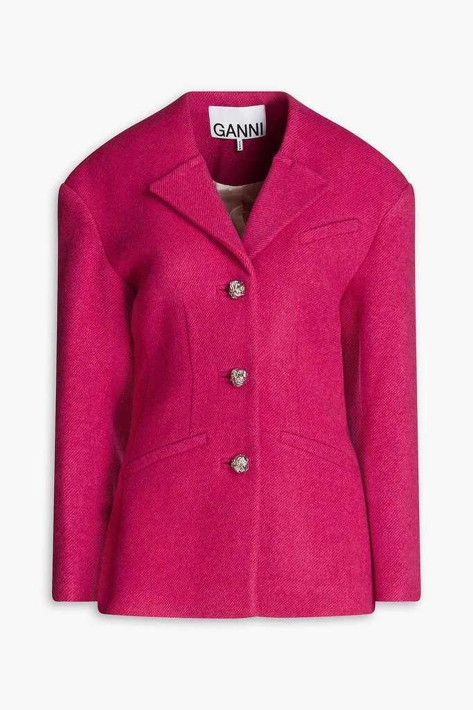 GANNI wool blazer