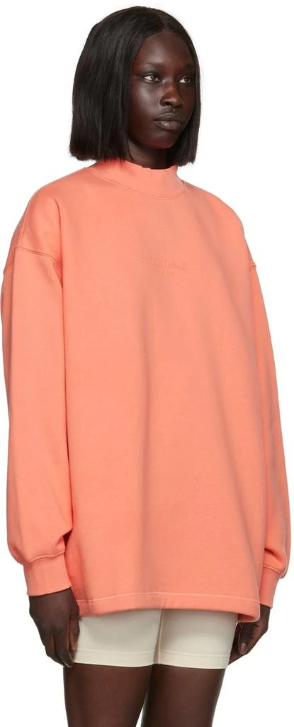 Fear of God ESSENTIALS Pink Relaxed Sweatshirt 2