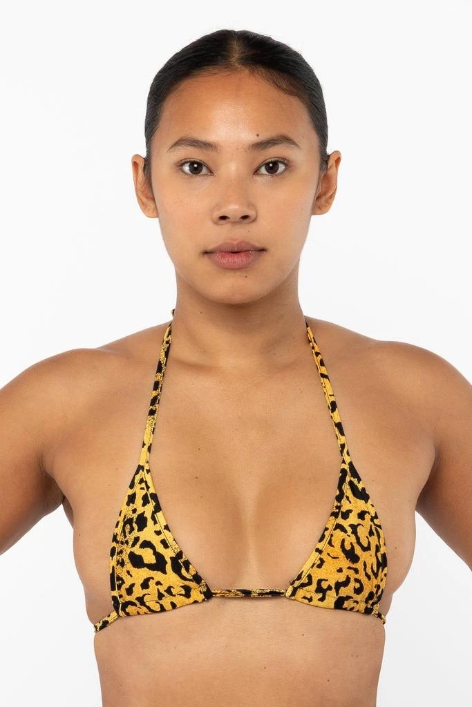 Los Angeles Apparel RNT003 - Nylon Tricot Micro Triangle Top 2