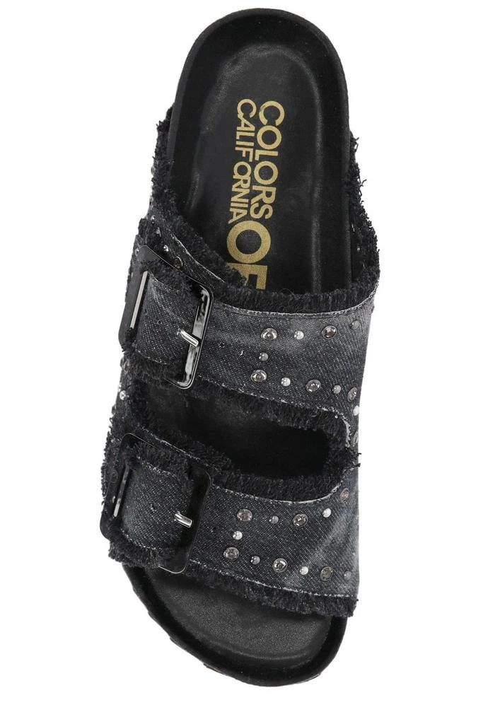 COLORS OF CALIFORNIA Colors Of California Studded Slide Sandals 3