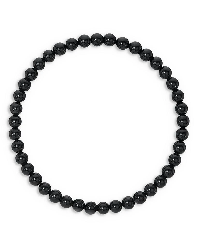Zoe Lev Black Onyx Bead Stretch Bracelet 1