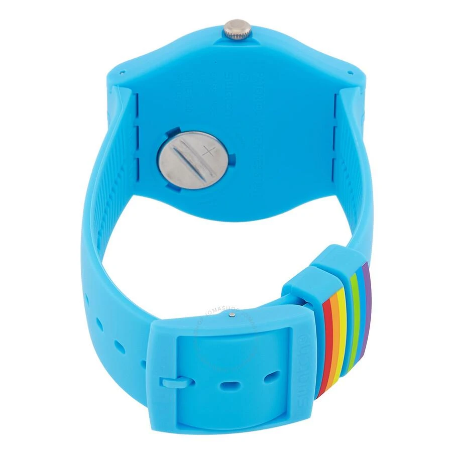 Swatch Pride Quartz Blue Dial Unisex Watch SO29S702 3