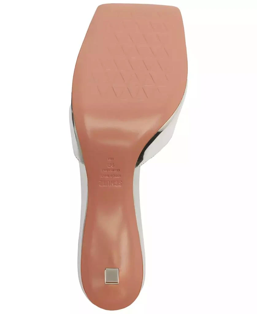 Schutz Women's Dethalia Pin Squared Toe Sandals 5