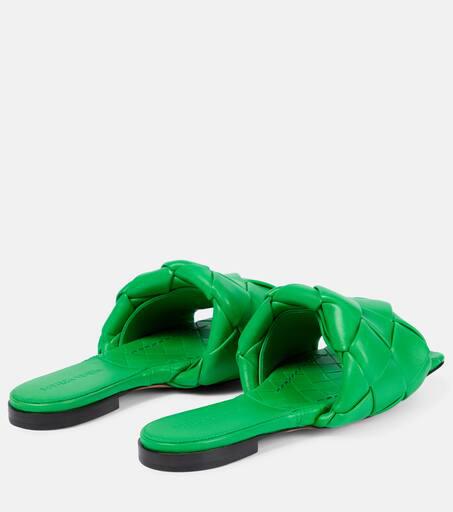 Bottega Veneta Lido leather slides 36 - Slippers - Free