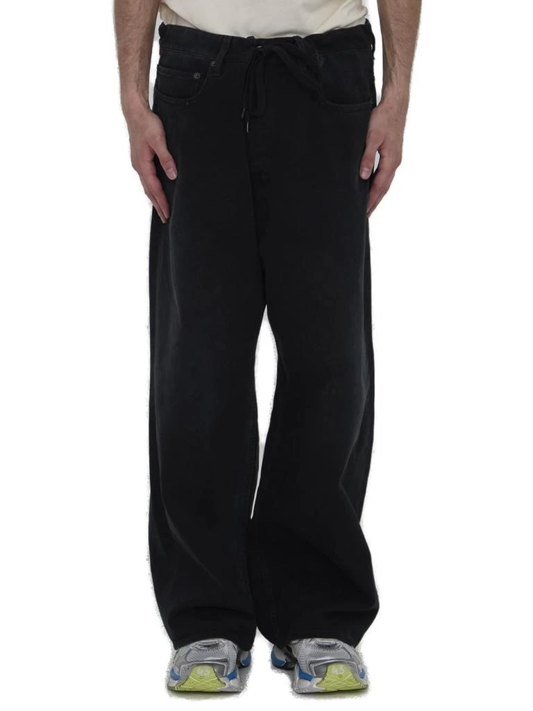 Balenciaga Balenciaga Destroyed Baggy Jeans 1
