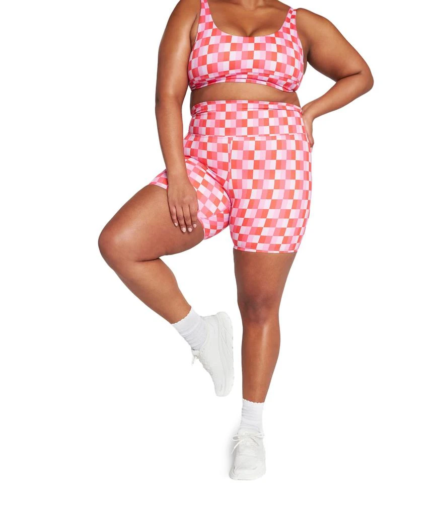 Beach Riot Zappos Print Lab: "Check Me Out" Bike Shorts 4