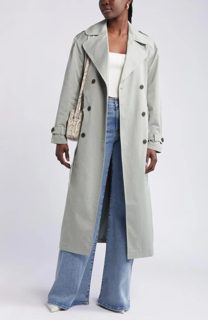 Open Edit Belted Trench Coat 2