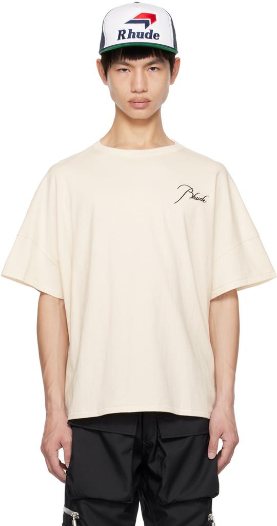 Rhude Off-White Reverse T-Shirt