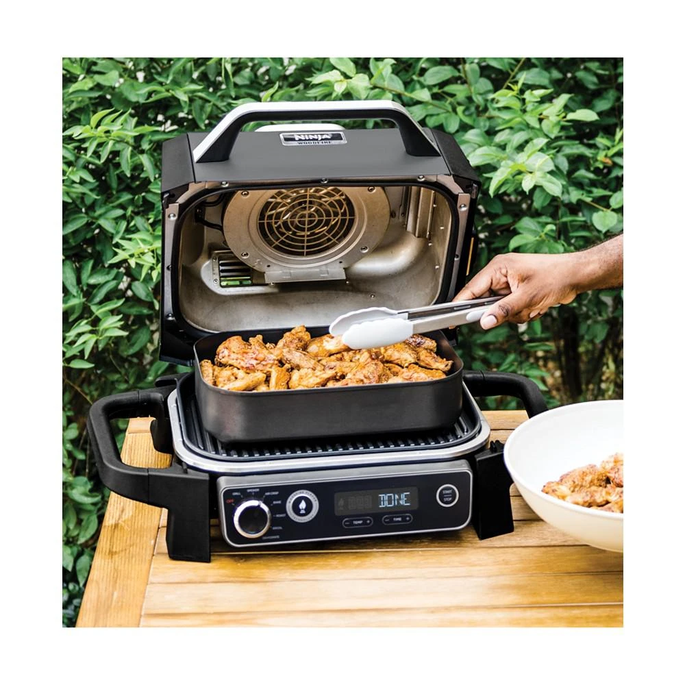 Ninja Woodfire Outdoor Grill & Smoker, 7-in-1 Master Grill, BBQ Smoker and Air Fryer with Woodfire Technology - OG701 7