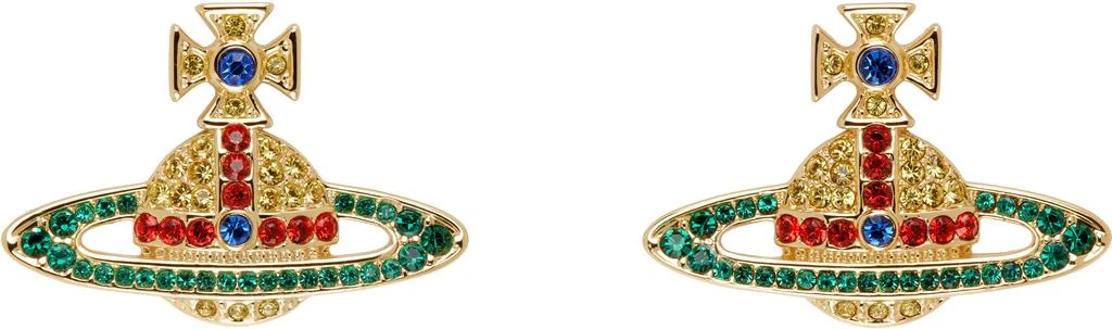 Vivienne Westwood Gold Kika Earrings 1