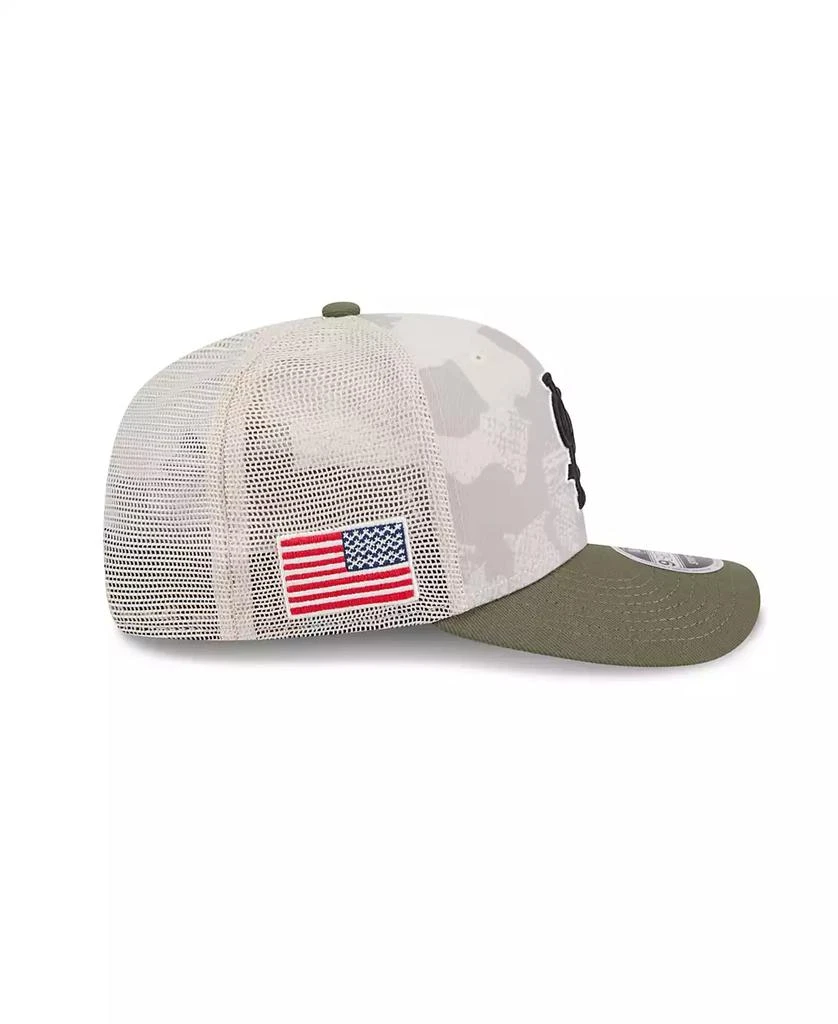 New Era Men's Light Beige/Olive St. Louis Cardinals 2025 Armed Forces Day 9SEVENTY Adjustable Hat 6