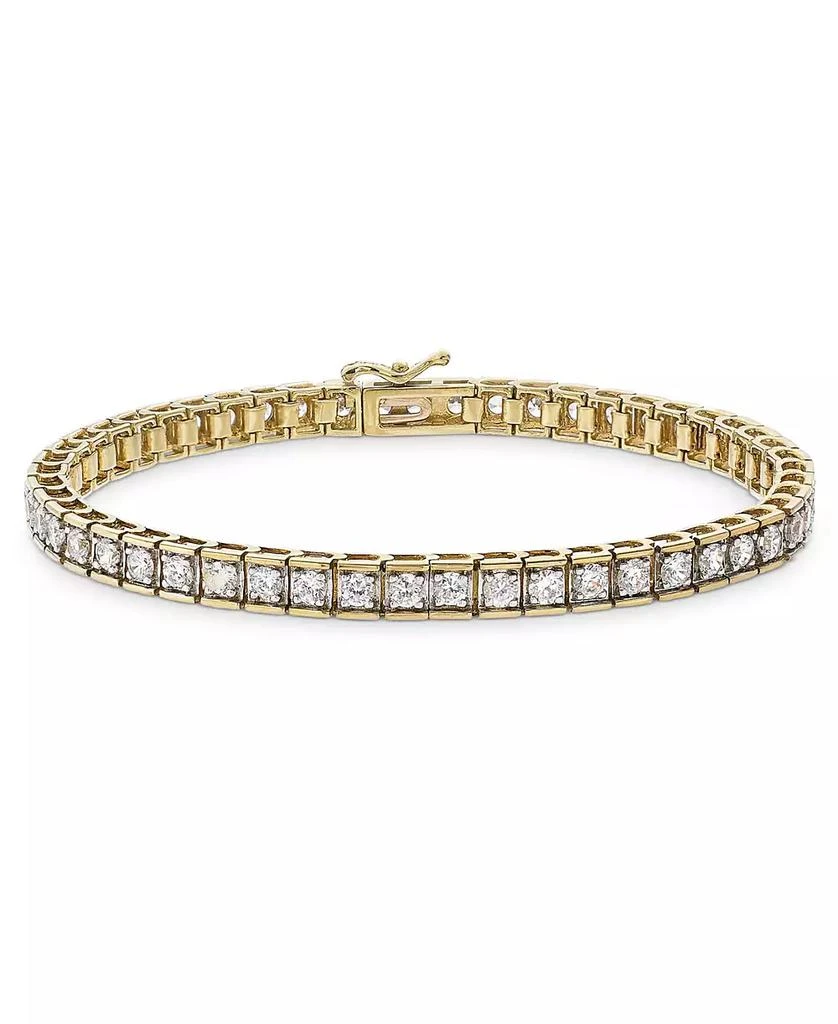 Macy's Diamond Bracelet (4-1/2 ct. t.w.) in 10k Gold or 10k White Gold, 6-1/2" 1