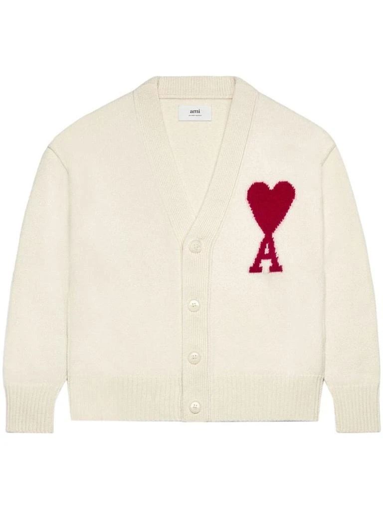 AMI AMI Paris De Coeur Cardigan 1