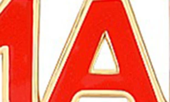 Gabi Rielle Vacay Dreamy Collection 14K Gold Plated Sterling Silver Enamel Red Mama Necklace 2