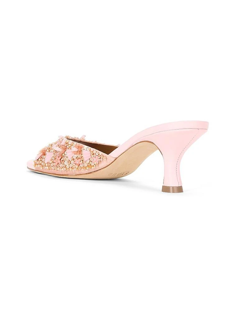 Staud Brigitte Embellished 55MM Mules 3