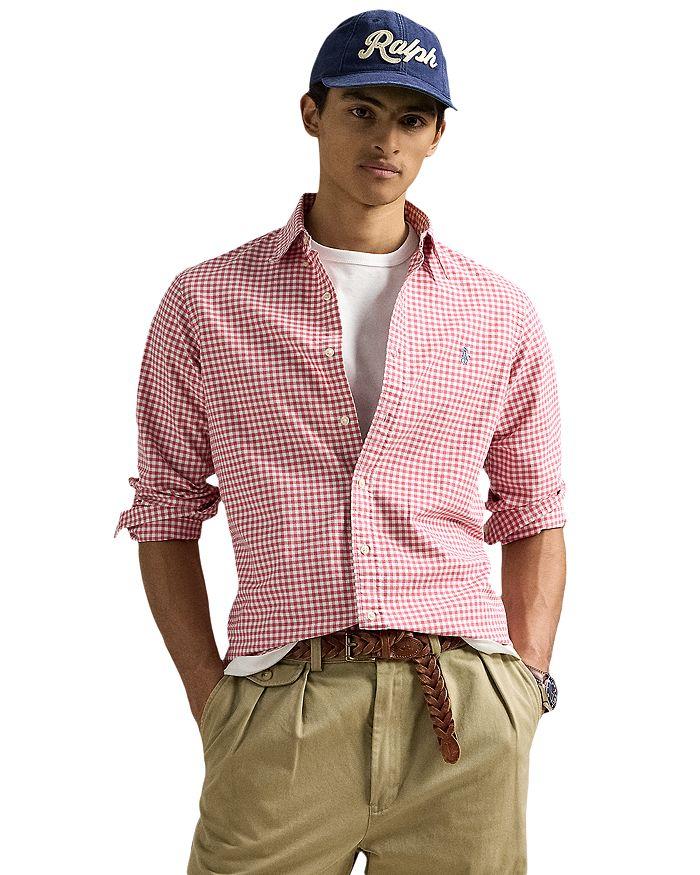 Ralph Lauren Classic Fit Gingham Oxford Shirt