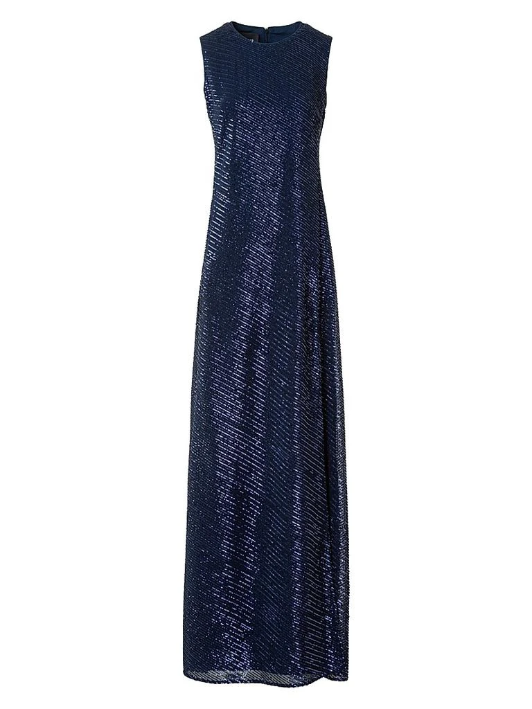 Akris Diagonal Sequined A-Line Gown - Dresses & Skirts - Free Shipping -  BeyondStyle