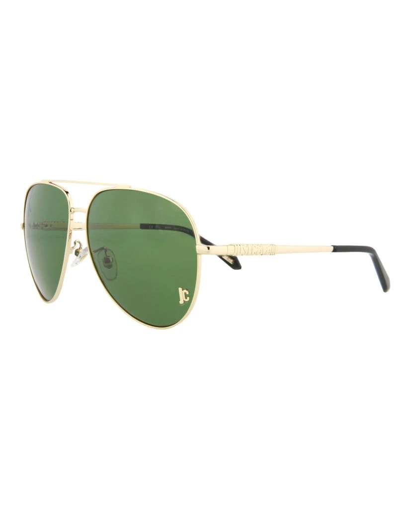 Just Cavalli Aviator-Frame Metal Sunglasses 2