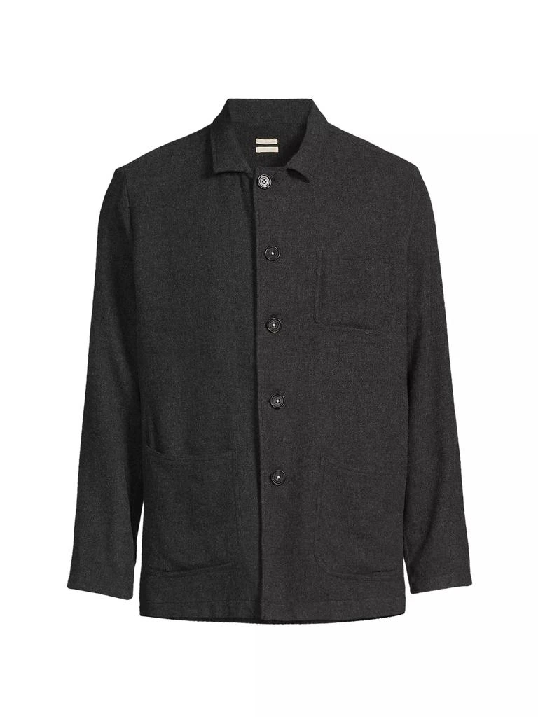 Massimo Alba Florida Wool-Silk Shirt Jacket 1