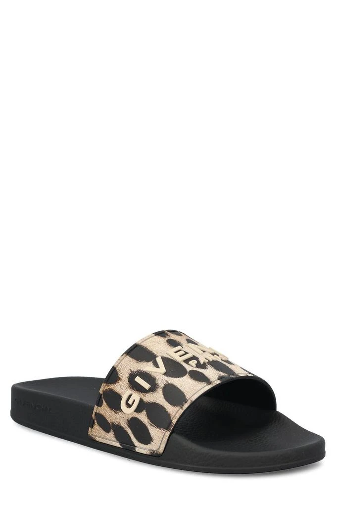 Givenchy Givenchy Leopard Printed Flat Sandals 2