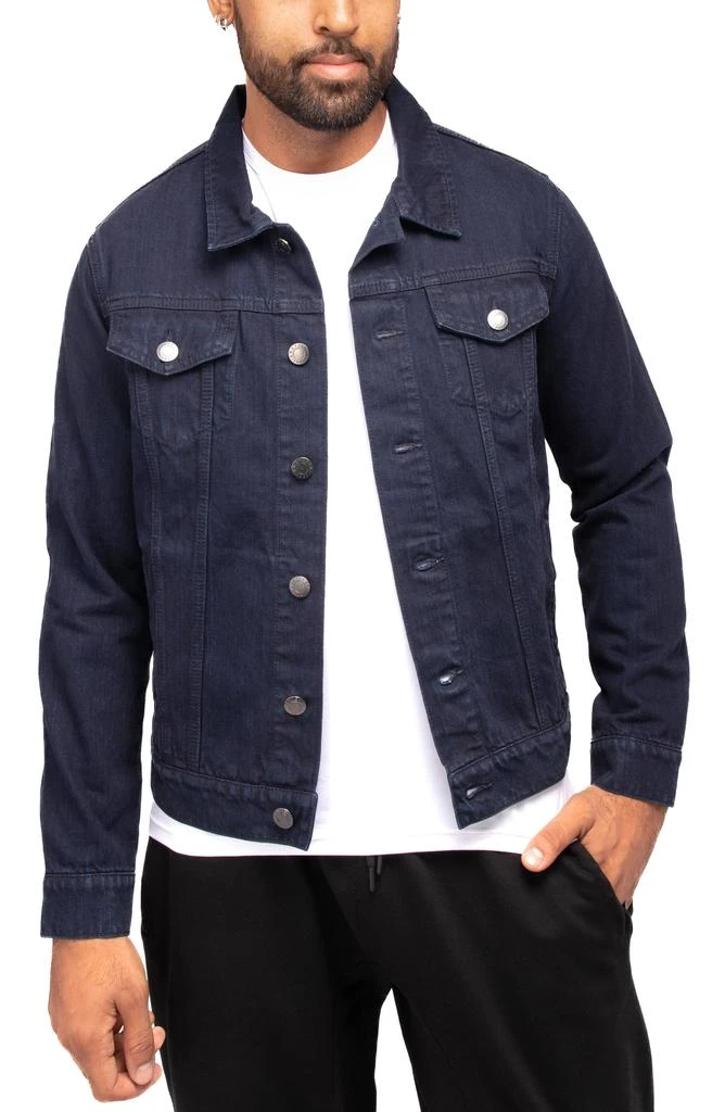 XRAY Slim Washed Denim Jacket 7
