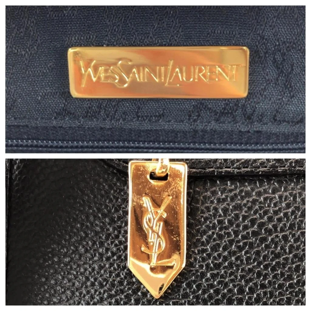 Yves Saint Laurent Leather Clutch Bag (Pre-Owned) 4