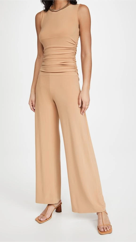 Norma Kamali Kamali Kulture Shirred Waist Jumpsuit 4